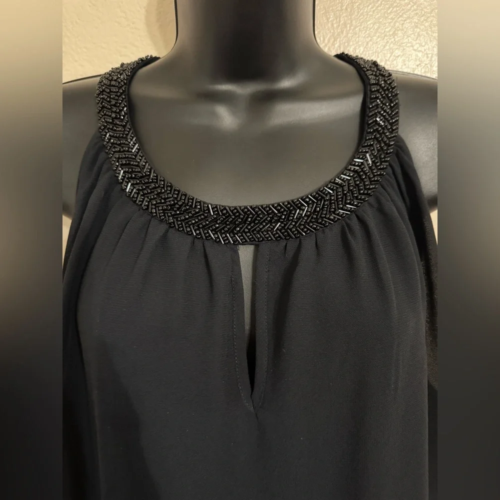 Lane Bryant Elegant Black Tank Top - Picture 4 of 9